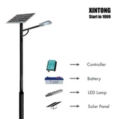 7M 40W Golau Stryd Solar LED