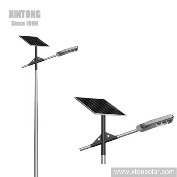 200W Goleuadau Cynnes Lamp Stryd Solar LED