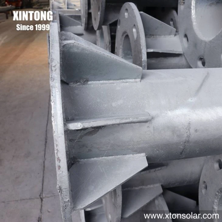 5m 12m Best Selling Galvanized Street Lamp Lighting Pole