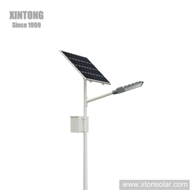 ISO Certified Solar Street Lamp 30W-120W Hang Battery