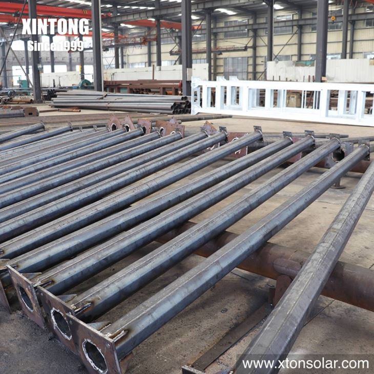 Manufacturer 15meter Steel Pipes Post For Sale