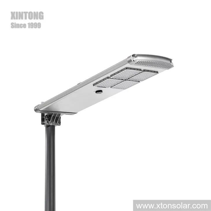 Lamp Stryd Solar LED Awyr Agored Integredig Pris Rhad gyda Golau Synhwyrydd Cynnig 30W 40W 50W 60W